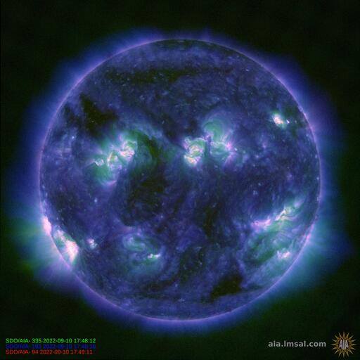 NASA SDO 211/193/171 Angstroms