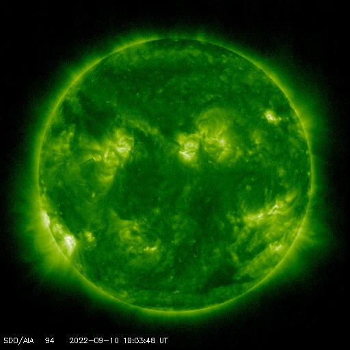 NASA SDO 094 Angstroms