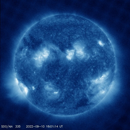 NASA SDO 335 Angstroms