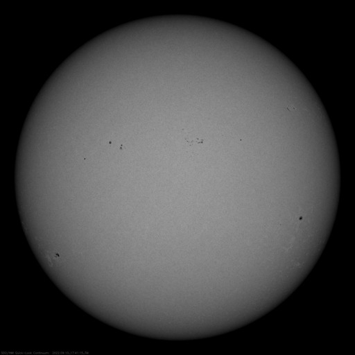 NASA SDO Intensitygram